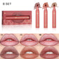 3pcs/ set Lip Tint Marker Liquid lipstick Nude Matte Shades, Lip Liner and Stick 2-in-1, Durable waterproof  Christmas gift