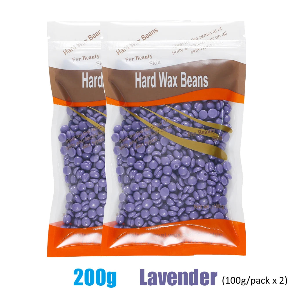 50g Brazilian Hard Waxing Wax Beans Fast Waxing Machine Hot Film Painless For Body Hairs Removal Beans Unisex Hair Removal