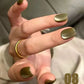 Mianel 12ml 1-21pcs Green Cat Magnetic Gel Nail Polish Spider Lily Varnish Soak Of UV Light Nails Nail Salon Christmas Nails
