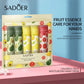 5Pcs/set SADOER Fruit Plant Fragrance Hand Cream Sets Moisturizing Repair Anti Dry Hand Lotion Sets Hands Skin Care Products