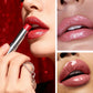 Velvet Lipstick Metallic Shine Long Lasting Moisturizing No Grainy Highly Pigmented 3D Diamond Glitter Heart Love Lipstick