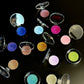 Single Chameleon Eyeshadow Matte Powder Metallic Highgloss Glitter Shimmer Longlasting Combined by Self Gift Disk