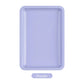 1PC Square Stainless Steel Cosmetic Storage Tray Nail Art Manicure Plate Tweezers Clippers Pens Container False Nails Dish Tools