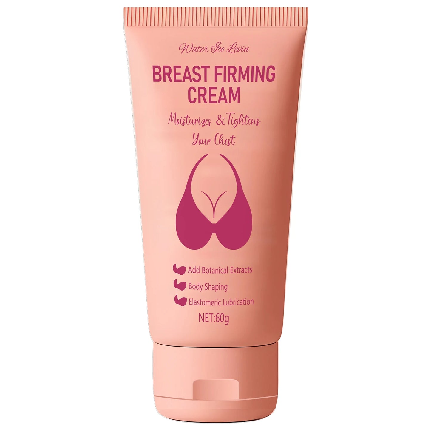 Breast Firming Cream with Collagen & Hyaluronic Acid, Moisturizes & Tightens, Body Shaping, Shea Butter, Botanical Extracts.