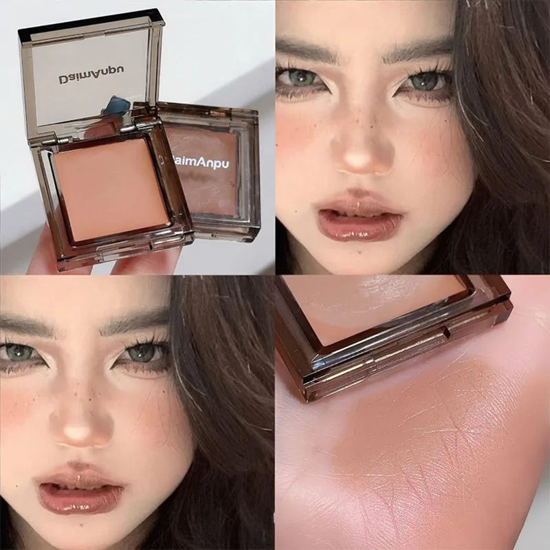 Blush Balm Long Lasting Matte Blue Pink Face Brightening Blushes Ice Cream Natural Cheek Makeup Rouge Tint Cream Cosmetics