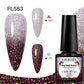 FOUR LILY 7ml Thermal Nail Gel Polish 3 Colors Changing Semi Permanent Soak Off UV/LED Nail Supplies Gel for Manicure Design