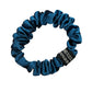 100% Pure Mulberry Silk Scrunchies Hair Bands Ties Gum Elastics Ponytail Holders Pure Color for Women Girls 19 Momme 1.5CM