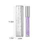 QIBEST Sliver Gold Purple Glitter Mascara Quick Dry Lasting Waterproof Curling Thick Shiny Eyelash Diamond Mascara 3 Colors
