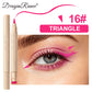 Double Head Stamp Liquid Eyeliner Smudge-Proof Quick Drying Waterproof 2 in1 Colorful Love Star Butterfly Eye Line Pencil Makeup