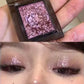 Purple Glitter Eyeshadow Makeup Pearlescent Shimmer Black Eyeshadow Plate Waterproof Long Lasting Monochrome Eyeshadow Cosmetics