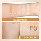 Matte Foundation Stick Waterproof Coverage Travel Flawless Eraser Foundation Stick Lightweight Enhance Skin Radiance Face Makeup