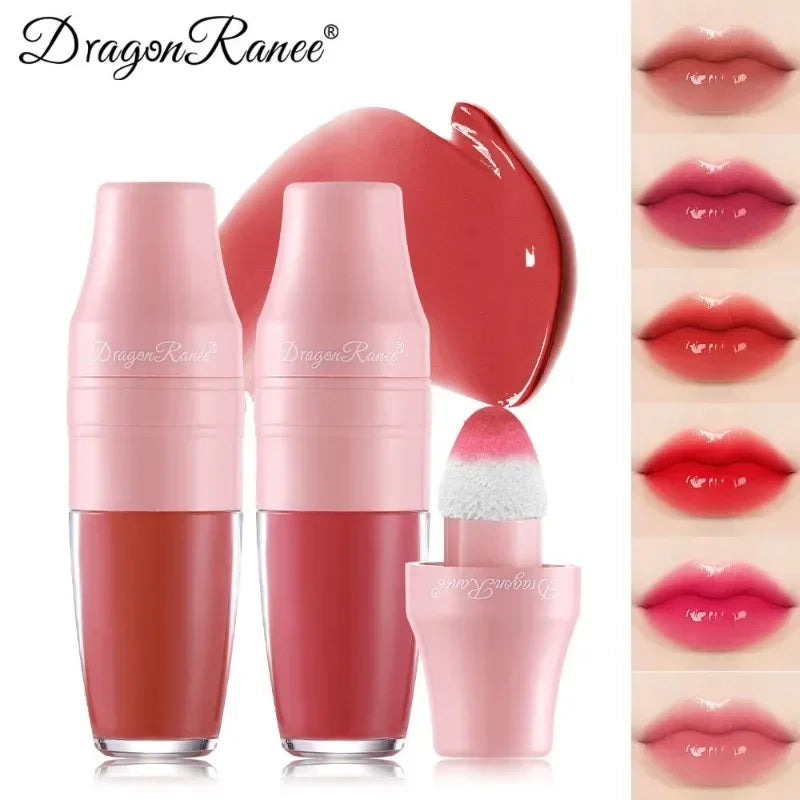 Multi Purpose Liquid Blusher Dye Lip Cheek Liquid Lip Glaze Gloss Waterproof Non-stick Cup Lip Stain Blush Tint Lasting Makeup