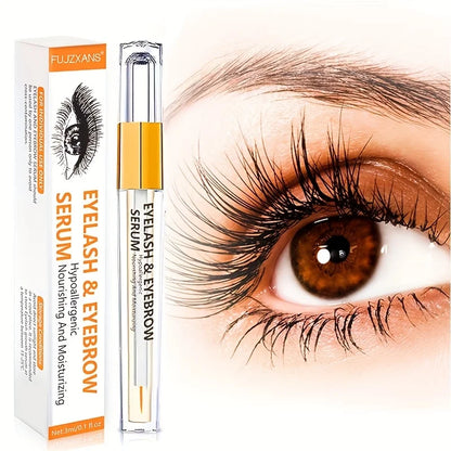 Lashes Serum Growth Natural Eyelashes & Eyebrows Extension Essence Create Lengthening Thick Eyelashes Nourish Serum For Brows