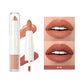 QIBEST 2 In 1 Matte Lipstick Lip Gloss Makeup Double Head Lip Satin Sexy Red Purple Lipgloss Long Lasting  Lip Tint Makeup