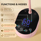 UV Nail Lamp Gooseneck Mini UV Light Gel Nails Portable 36W Rechargeable LED Auto Sensor Nail Dryer for Salon Home DIY Use