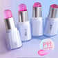 Color Changing Blush Stick, Heat-Activated Jelly Touch that Melts Smoothly, Creates Fresh Dewy Glow with Hydrating Cream Texture