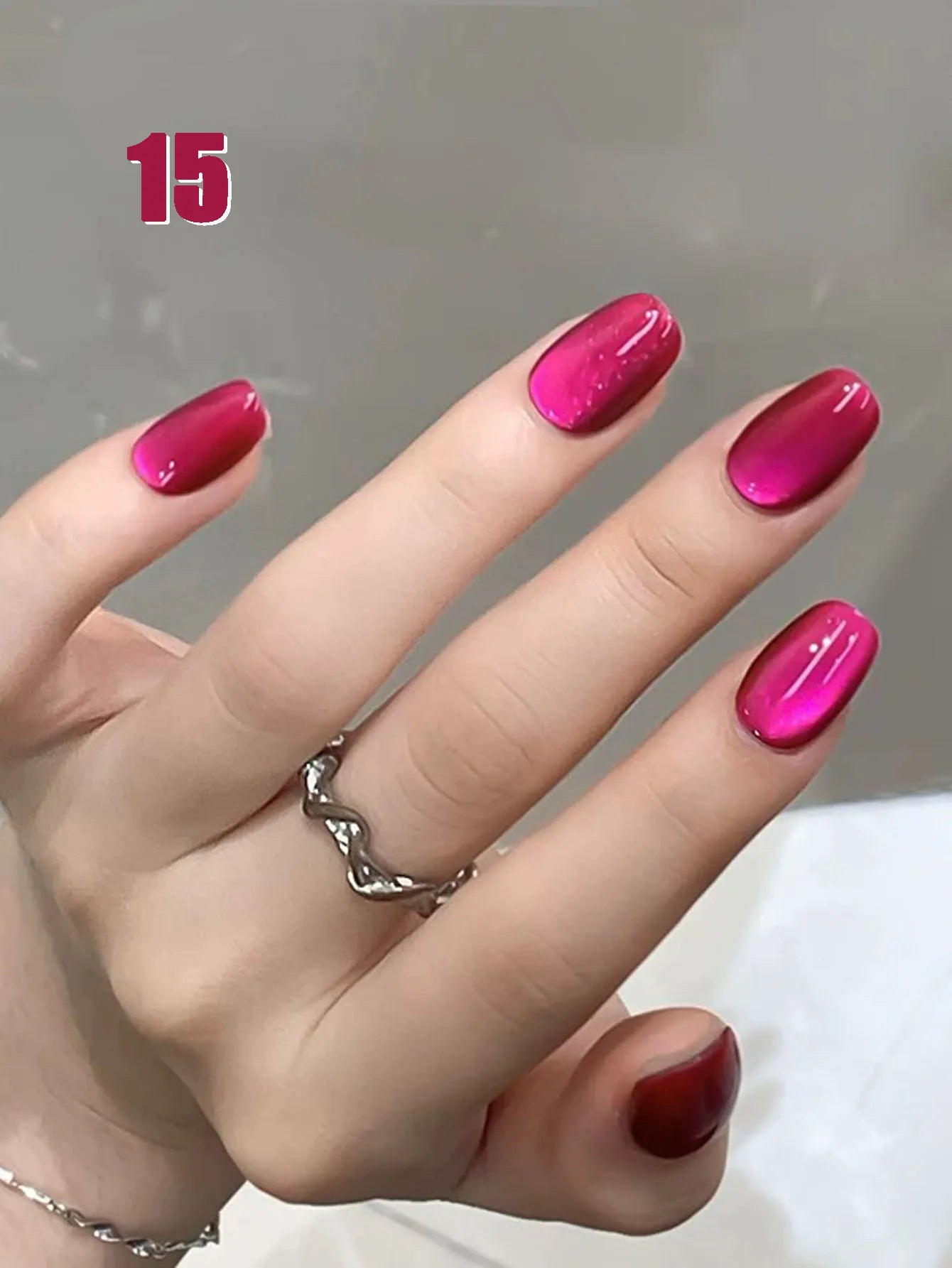 Mianel 12ml 1-21pcs Green Cat Magnetic Gel Nail Polish Spider Lily Varnish Soak Of UV Light Nails Nail Salon Christmas Nails