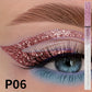 1PC Glitter Liquid Eyeliner Pencil Waterproof Purple Pink Blue Eye Liner Pen Long Lasting Quickily Drying Eyes Makeup For Women