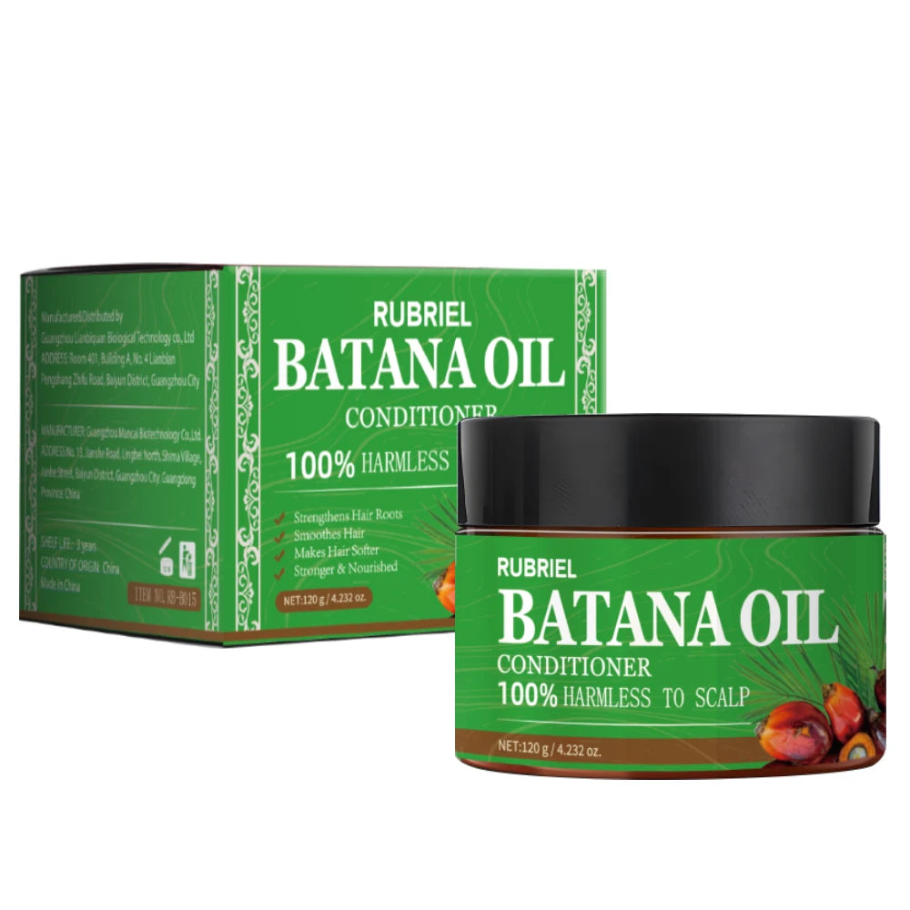 100ML Batana Oil Shampoo Soothing Scalp Intense Repair Batana Nourishing Shampoo with Rosemary Extract for All Hair Types