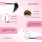 3D 190 PCS Cluster Lashes Kit – Lash Bond and Seal, Makeup Tools,DIY Lash Extension Set with Glue Accessories and Eyelash Curler