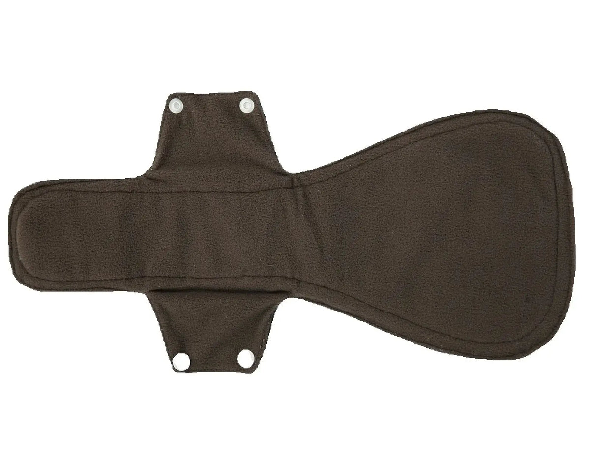 [Sigzagor]1 XXL Cloth Menstrual Pad Sanitary Bamboo Charcoal Reusable Overnight Post Partum 16in