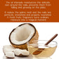 Tinovo Uno Keratin Coconut Nail Strengthening Oil Nail Art Treatment Care Nail Growth Cuticle Oil 12ML Vitamin C Enriched Polish