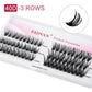 Fadvan Individual Cluster Lashes Faux Mink Premade Volume Fan Eyelash Extension Heat Bonded Cluster Lash Self-grafting Supplies