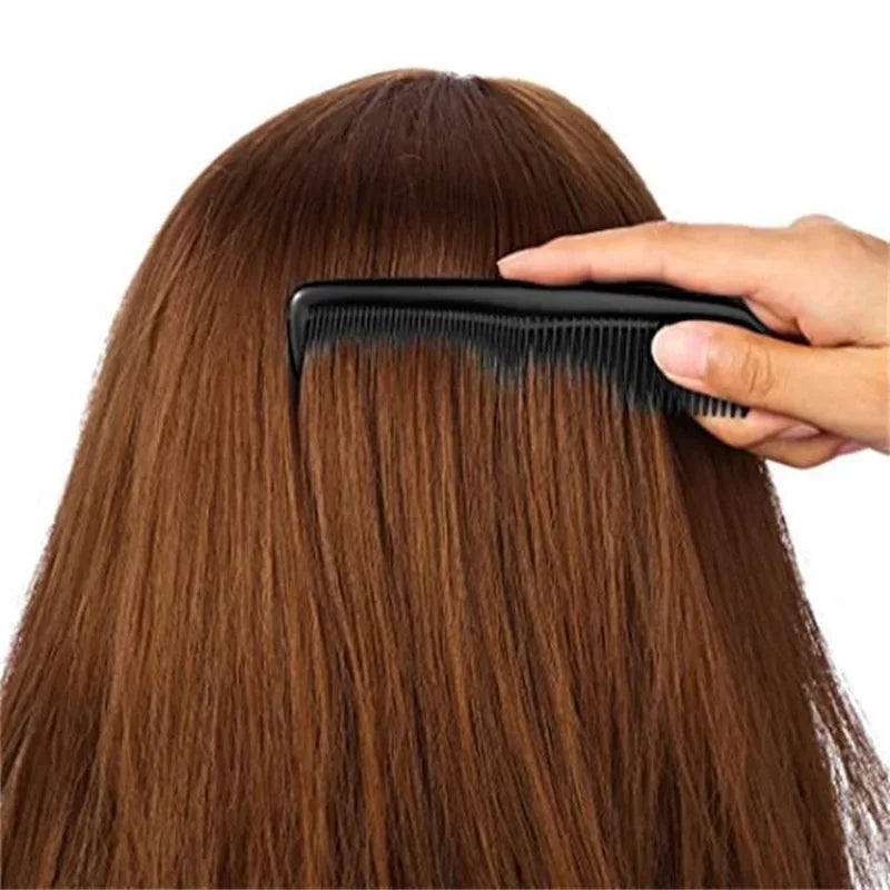 Mini Plastic Comb Small Hair Comb with Thick and Thin Teeth Portable Comb for Hotel Barber Accessories Women Hair Tools