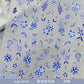 Japanese Vintage Red & Blue Rose Flower Laser Gold Silver Nail Stickers Nail Art Decal Design Manicure Tool High Quality