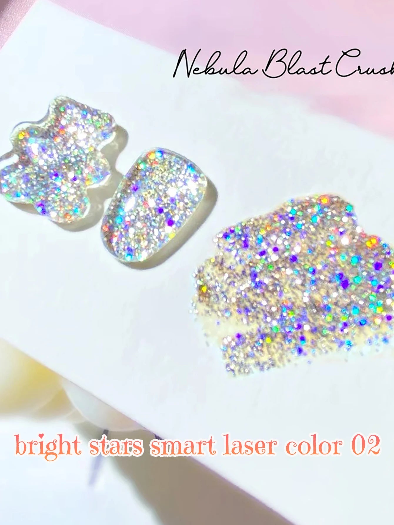 MIANEL 1-12PCS Star-chasing Moon-chasing Gel Nail Polish 2026 Popular Whitening Strobe Sequin Flashing Nail Polish White Nails