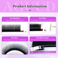 AGUUD NEW Super Matte Black Individual Eyelash Extension 0.03 05 07mm Premium Faux Mink Natural Soft Mega Volume Classic Lashes