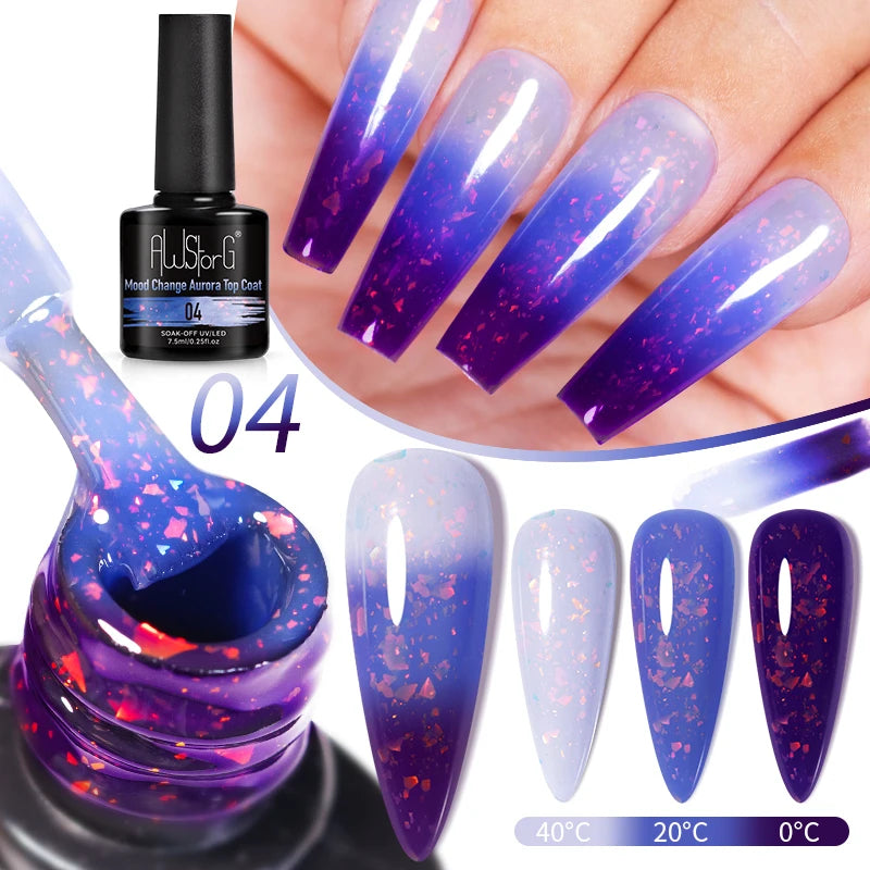 7.5ML Pink Blue Nail Gel Cat eye Semi Permanent Nail Art Soaking UV LED Nail Salon DIY Nail Salon Gel For Autumn And Winter