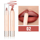Lipstick & Lip Liner Pencil 2-in-1, Ultra Matte Lip Makeup, Smooth Glide, Buildable Color, Travel Friendly Lip Crayon