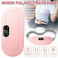 Electric Menstrual Heating Belt for Women Menstrual Spasm Massager Vibrator Relieves Discomfort Adjustable Waist Heating Pad