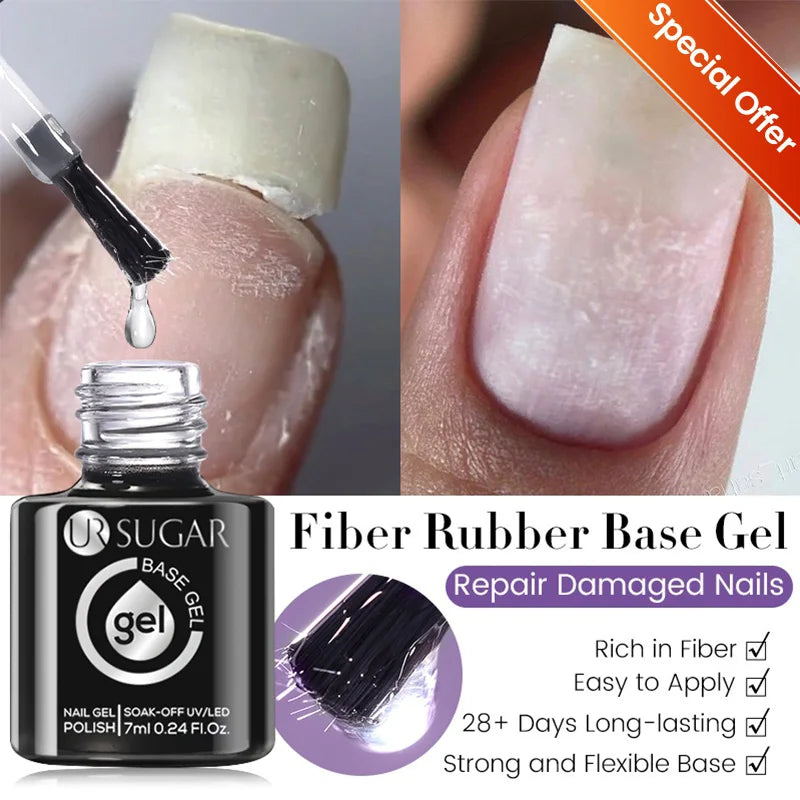 UR SUGAR 15ml Jelly Milky White Translucent Color Gel Polish Semi Permanent UV Gel Nail Art Soak Off Gel Varnish Latest Fashion