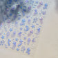 Magical Blow Bubbles Goldfish Bunny Rabbit Cat Kitten Shape Shiny Dreamy Bubbles 5D Nail Art Decorations Sticker Manicure Decal