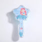 New Cartoon Air Cushion Massage Comb Star Shape Sequins Quicksand Anti-knot Combs for Baby Kids Comb for Curly Hair