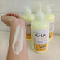 500ml Whitening Body Cream Hydroxy Acids Vitamin C&E Moisturizing Lightening Body Lotion Skin Care Remove Acne Marks