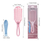 1Box Air Weave Wave Detangling Brush Anti-static Vent Hair Brush Scalp Massage Comb Hair Styling Tool for Curly Straight Hair