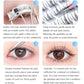 No Glue Needed Idol False Eyelashes Large Capacity 7-9mm Self Adhesive Eyelashes tweezers DIY Lash Extension Cluster Lashes