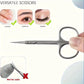 2pcs Stainless Steel Precision Curved Scissors for Manicure and Pedicure Ergonomic Design for Dead Skin,Hangnail,Callus Removal