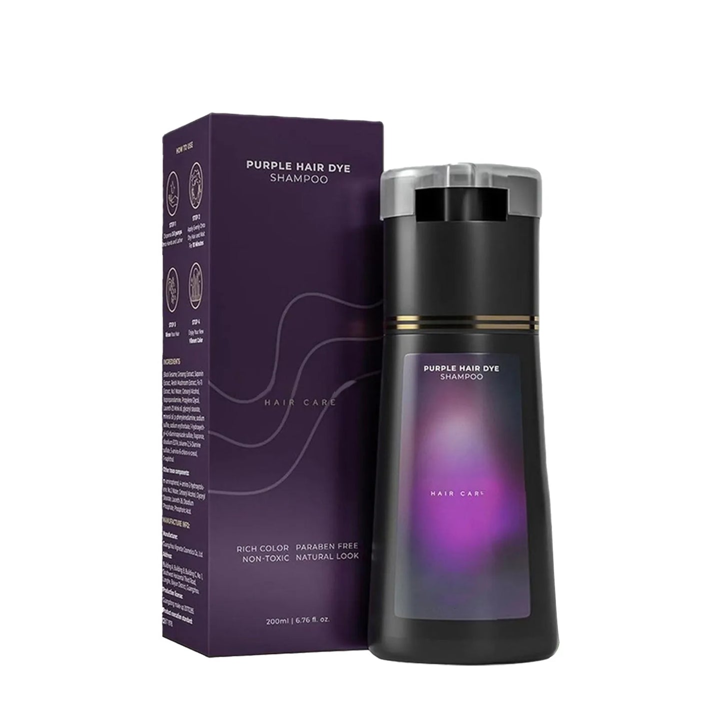 Polar Hair Dye Shampoo, Polar Hair Color, Polar Hair Color Shampoo for Gray Hair Coverage, Haircare Instant Dye Shampoo for Wome