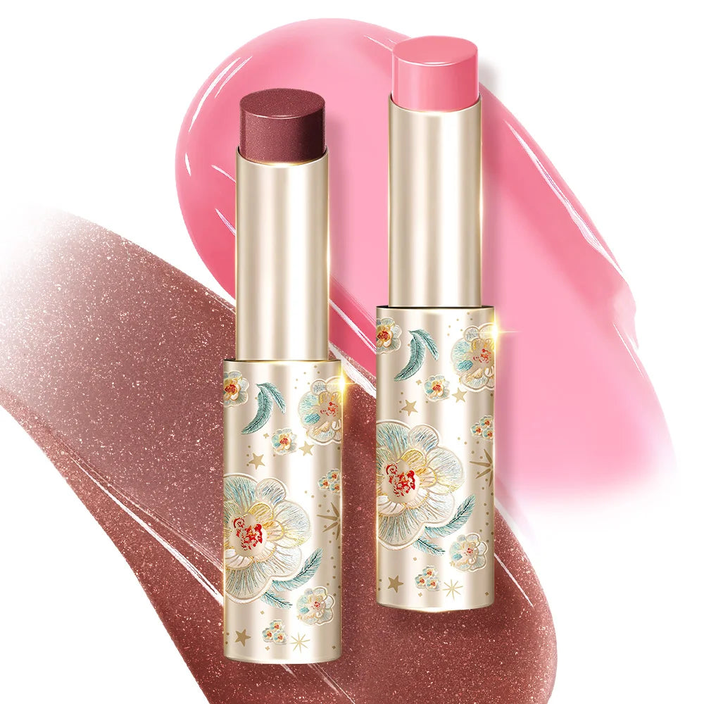 CATKIN GLOSSY LIP BALM Hydrating Lip Balm in 6 Vibrant Colors Moisturize, Protect & Soothe