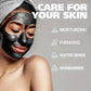 YUITIKUE Black Facial Mask, Indian Clay & Activated Charcoal, Deep Cleansing, Hydrates & Firms Pores, 60g
