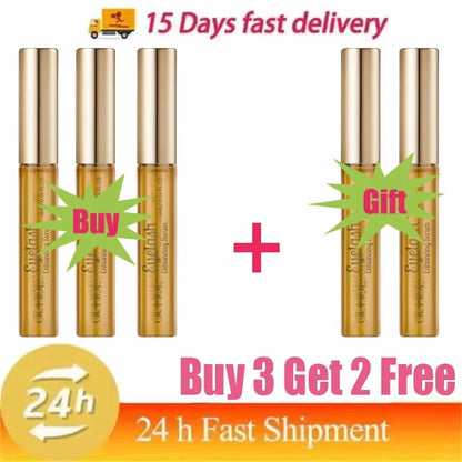 Natural Eyelash Growth Serum 7 Days Eyelash Enhancer Longer Liquid Fuller Thicker Curling Lash Treatment Eye Care Product Makeup
