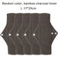 5PCS Small Medium Large Different Period Time Bamboo Reusable Menstrual Pads Washable Sanitary Towels for Lady Women Daily Night