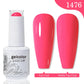 Arte Clavo 15ml Rose Red Pink Color Gel Nail Polish Autumn Winter Hot Sale Long Lasting Soak Off For Manicure Nail Art Gel