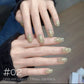 MIANEL 1-12PCS Star-chasing Moon-chasing Gel Nail Polish 2026 Popular Whitening Strobe Sequin Flashing Nail Polish White Nails