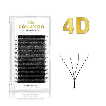 CoMango W Eyelash Extension Automatic Flowering 2d/3d/4d/5d/6d/8d W Fake Lashes 0.07 CD Premade Volume Fans Individual Eyelashes