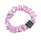 100% Pure Mulberry Silk Scrunchies Hair Bands Ties Gum Elastics Ponytail Holders Pure Color for Women Girls 19 Momme 1.5CM